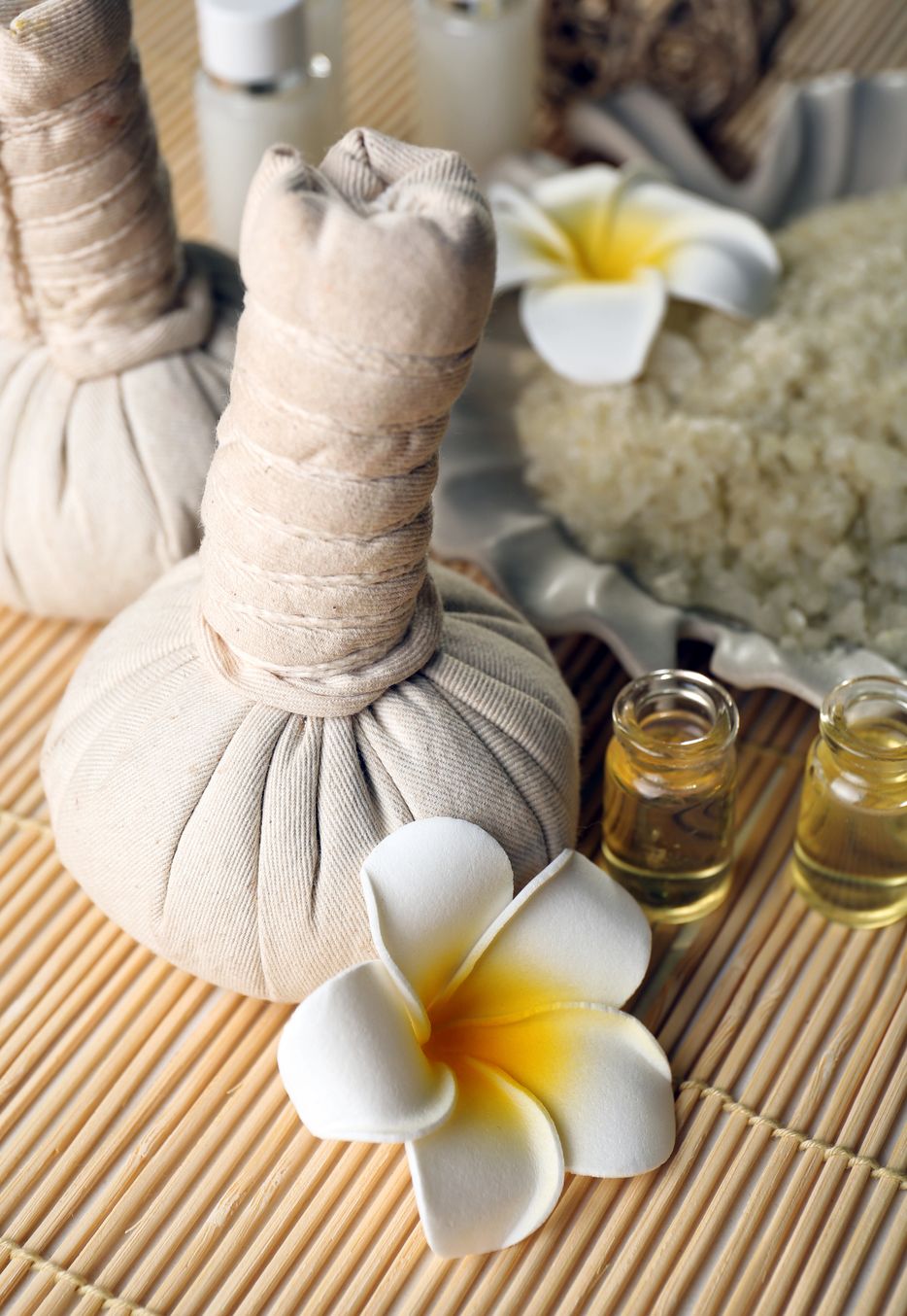 massage oils and compress